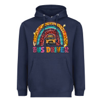 Navy bus driver Heavyweight Hoodie - texasbilliewilder