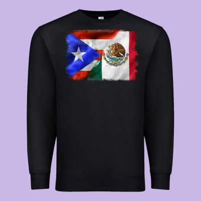Mexico And Puerto Rico Premium Sweatshirt Designed By Cts Tumbler Store
