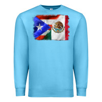 Ocean Blue mexico and puerto rico Premium Sweatshirt - CTS Tumbler Store