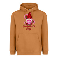 Meerkat happy valentine's day gnomes with sunflower Heavyweight Hoodie - RanaPortraitStore