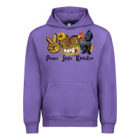 Tulip peace love rooster Urban Hoodie - LillyAllenDesigns