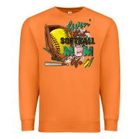 Carrot livin' that softball mom life Premium Sweatshirt - Zillion Design Studio