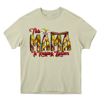 Mossy this mama is raising ballers softball and baseball Heavy Core Tee - CowhideDigitalArt
