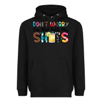 Black don t worry i ve had both my shots Heavyweight Hoodie - Zillion Design Studio