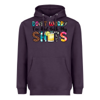 Plum don t worry i ve had both my shots Heavyweight Hoodie - Zillion Design Studio