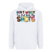 White don t worry i ve had both my shots Heavyweight Hoodie - Zillion Design Studio