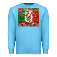 Ocean Blue mexican skeletons Premium Sweatshirt - CTS Tumbler Store