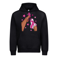 Black afro sneakers and heels Urban Hoodie - NancyCooperArtShop
