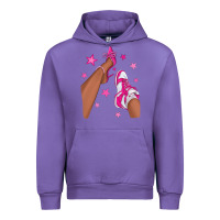 Tulip afro sneakers and heels Urban Hoodie - NancyCooperArtShop
