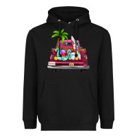 Black summer truck farm truck Heavyweight Hoodie - Zillion Design Studio