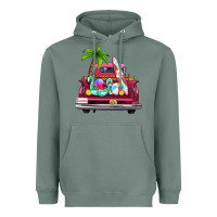 Sage summer truck farm truck Heavyweight Hoodie - Zillion Design Studio