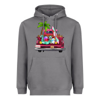 Summer Truck Farm Truck Heavyweight Hoodie | Teevron