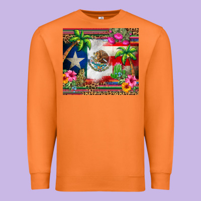 Mexico And Puerto Rico Premium Sweatshirt Designed By Cts Tumbler Store