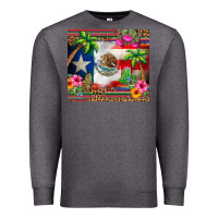 Charcoal Heather mexico and puerto rico Premium Sweatshirt - CTS Tumbler Store