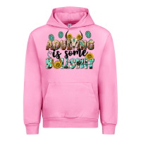 Fuchsia Pink adulting is some bullshit Urban Hoodie - NancyCooperArtShop