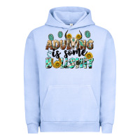 Pigment Grape Ice adulting is some bullshit Urban Hoodie - NancyCooperArtShop