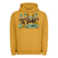 Pigment Peanut Butter adulting is some bullshit Urban Hoodie - NancyCooperArtShop
