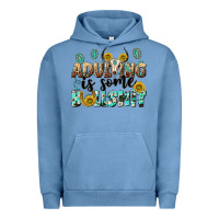 Pigment Pebble Blue adulting is some bullshit Urban Hoodie - NancyCooperArtShop