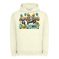 Pigment Pistachio adulting is some bullshit Urban Hoodie - NancyCooperArtShop