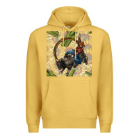 Antique Gold rodeo seamless pattern Premium Hoodie - BundleAndBundleShop