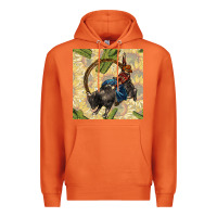 Carrot rodeo seamless pattern Premium Hoodie - BundleAndBundleShop