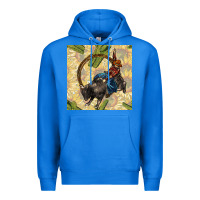 True Royal rodeo seamless pattern Premium Hoodie - BundleAndBundleShop