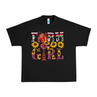 Black western farm girl Urban Heavy Tee - Artiststas