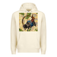 Sandshell rodeo seamless pattern Premium Hoodie - BundleAndBundleShop