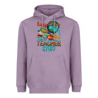 Lavender busy doing cool teacher stuff Heavyweight Hoodie - texasbilliewilder