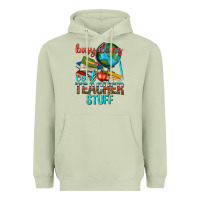 Matcha busy doing cool teacher stuff Heavyweight Hoodie - texasbilliewilder