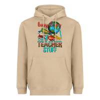Mushroom busy doing cool teacher stuff Heavyweight Hoodie - texasbilliewilder