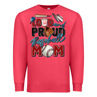 Cardinal loud and proud baseball mom Premium Sweatshirt - Zillion Design Studio