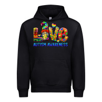 Black autism awareness love Urban Hoodie - BarkalooDesign