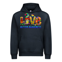 Navy autism awareness love Urban Hoodie - BarkalooDesign