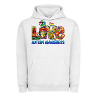 Pigment Lunar Rock autism awareness love Urban Hoodie - BarkalooDesign