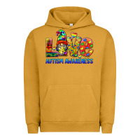 Pigment Peanut Butter autism awareness love Urban Hoodie - BarkalooDesign