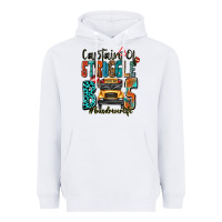 White captain of struggle bus busdriver life Heavyweight Hoodie - texasbilliewilder