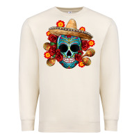 Sandshell mexico skull Premium Sweatshirt - CTS Tumbler Store