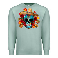 Seafoam mexico skull Premium Sweatshirt - CTS Tumbler Store