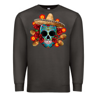 Smoke mexico skull Premium Sweatshirt - CTS Tumbler Store