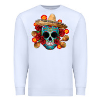 White mexico skull Premium Sweatshirt - CTS Tumbler Store