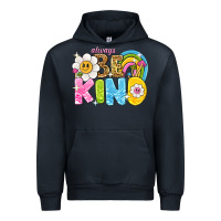 Navy always be kind Urban Hoodie - NancyCooperArtShop