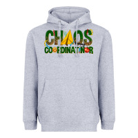 Heather Grey chaos coordinator Heavyweight Hoodie - texasbilliewilder