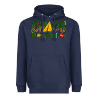Navy chaos coordinator Heavyweight Hoodie - texasbilliewilder