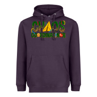 Plum chaos coordinator Heavyweight Hoodie - texasbilliewilder