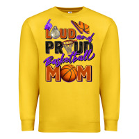 Loud And Proud Basketball Mom Premium Sweatshirt | Teevron