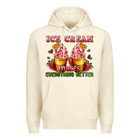 Sandshell ice cream makes everything better Premium Hoodie - AdoDesignShop