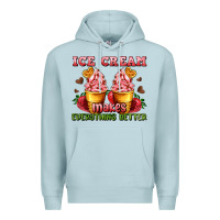Blue Mist ice cream makes everything better Premium Hoodie - AdoDesignShop