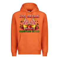 Carrot ice cream makes everything better Premium Hoodie - AdoDesignShop