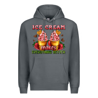 Rock ice cream makes everything better Premium Hoodie - AdoDesignShop